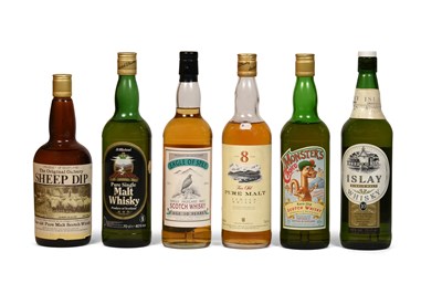 Lot 214 - A SELECTION OF BLENDS AND MALTS