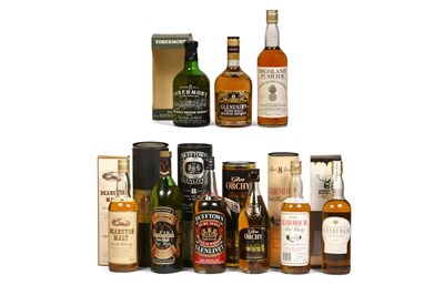 Lot 161 - A Selection of 8 Year old and Pure Malt