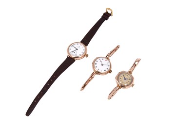 Lot 131 - 3 WATCHES.