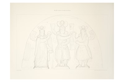 Lot 88 - A SELECTION OF PHOTOGRAMMETRIC ELEVATIONS OF THE ARCHAEOLOGICAL SITE OF TAQ-I BUSTAN (III)