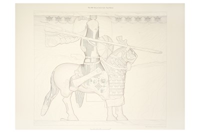 Lot 88 - A SELECTION OF PHOTOGRAMMETRIC ELEVATIONS OF THE ARCHAEOLOGICAL SITE OF TAQ-I BUSTAN (III)