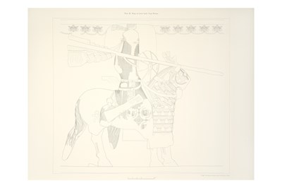 Lot 88 - A SELECTION OF PHOTOGRAMMETRIC ELEVATIONS OF THE ARCHAEOLOGICAL SITE OF TAQ-I BUSTAN (III)
