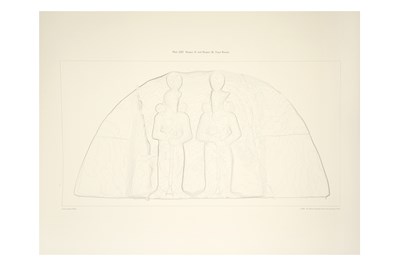 Lot 88 - A SELECTION OF PHOTOGRAMMETRIC ELEVATIONS OF THE ARCHAEOLOGICAL SITE OF TAQ-I BUSTAN (III)