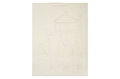Lot 88 - A SELECTION OF PHOTOGRAMMETRIC ELEVATIONS OF THE ARCHAEOLOGICAL SITE OF TAQ-I BUSTAN (III)
