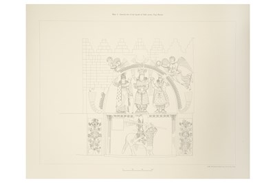 Lot 88 - A SELECTION OF PHOTOGRAMMETRIC ELEVATIONS OF THE ARCHAEOLOGICAL SITE OF TAQ-I BUSTAN (III)
