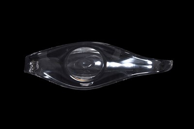 Lot 80 - 2 GLASS CENTERPIECE BOWLS