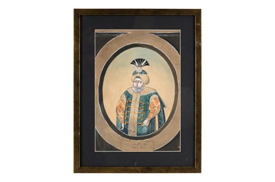 Lot 89 - EIGHT WATERCOLOUR PORTRAITS OF OTTOMAN SULTANS