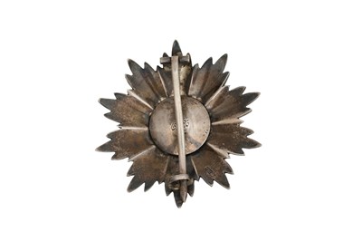 Lot 91 - AN ENAMELLED SILVER OTTOMAN MILITARY ORDER OF MEJIDIE (MECIDIYE), THE GRAND OFFICER STAR