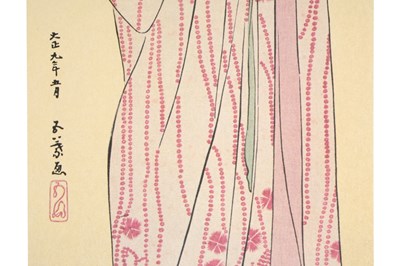 Lot 227 - A JAPANESE FOLIO OF PRINT REPRODUCTIONS AFTER HASHIGUCHI GOYO (1881 – 1921)
