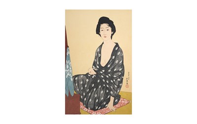 Lot 227 - A JAPANESE FOLIO OF PRINT REPRODUCTIONS AFTER HASHIGUCHI GOYO (1881 – 1921)