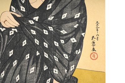 Lot 227 - A JAPANESE FOLIO OF PRINT REPRODUCTIONS AFTER HASHIGUCHI GOYO (1881 – 1921)