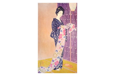 Lot 227 - A JAPANESE FOLIO OF PRINT REPRODUCTIONS AFTER HASHIGUCHI GOYO (1881 – 1921)