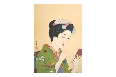 Lot 227 - A JAPANESE FOLIO OF PRINT REPRODUCTIONS AFTER HASHIGUCHI GOYO (1881 – 1921)