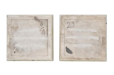 Lot 153 - TWO MODERN ‘DOME OF THE ROCK’ STYLE KUTAHYA POTTERY TILES