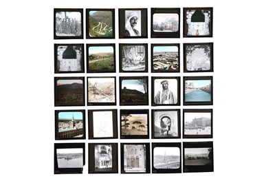 Lot 94 - A TRIP TO THE LEVANT: BEIRUT TO DAMASCUS, SEVENTY-NINE PHOTOGRAPHIC GLASS SLIDES