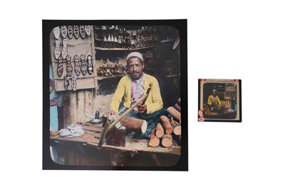 Lot 94 - A TRIP TO THE LEVANT: BEIRUT TO DAMASCUS, SEVENTY-NINE PHOTOGRAPHIC GLASS SLIDES