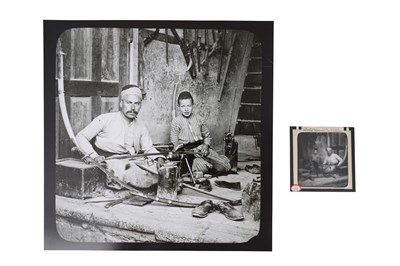 Lot 94 - A TRIP TO THE LEVANT: BEIRUT TO DAMASCUS, SEVENTY-NINE PHOTOGRAPHIC GLASS SLIDES