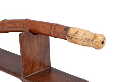 Lot 210 - λ A JAPANESE MEIJI BAMBOO OPIUM PIPE