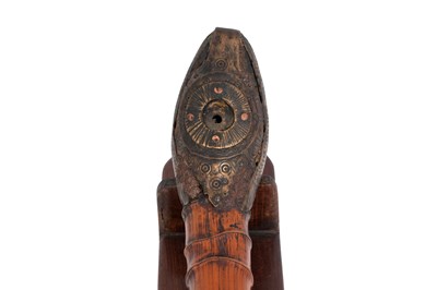 Lot 210 - λ A JAPANESE MEIJI BAMBOO OPIUM PIPE
