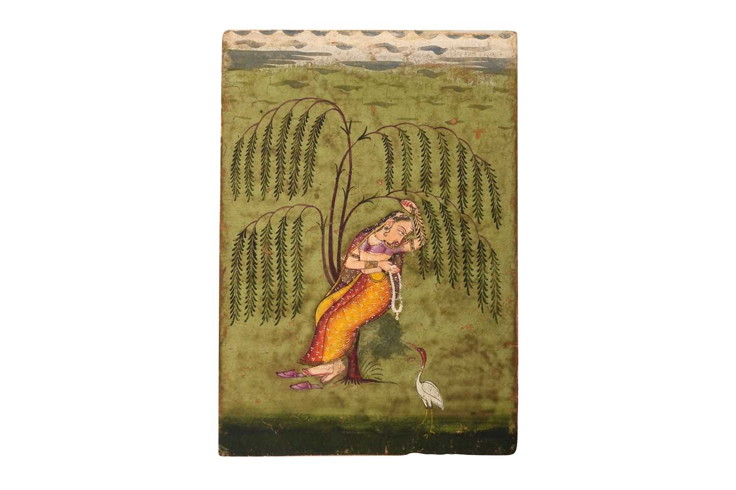 Lot 26 - AN ILLUSTRATED FOLIO FROM A RAGAMALA SERIES: SARANG RAGINI