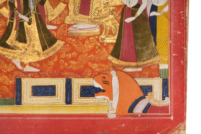 Lot 30 - THE HINDU GODDESS DURGA ENTHRONED