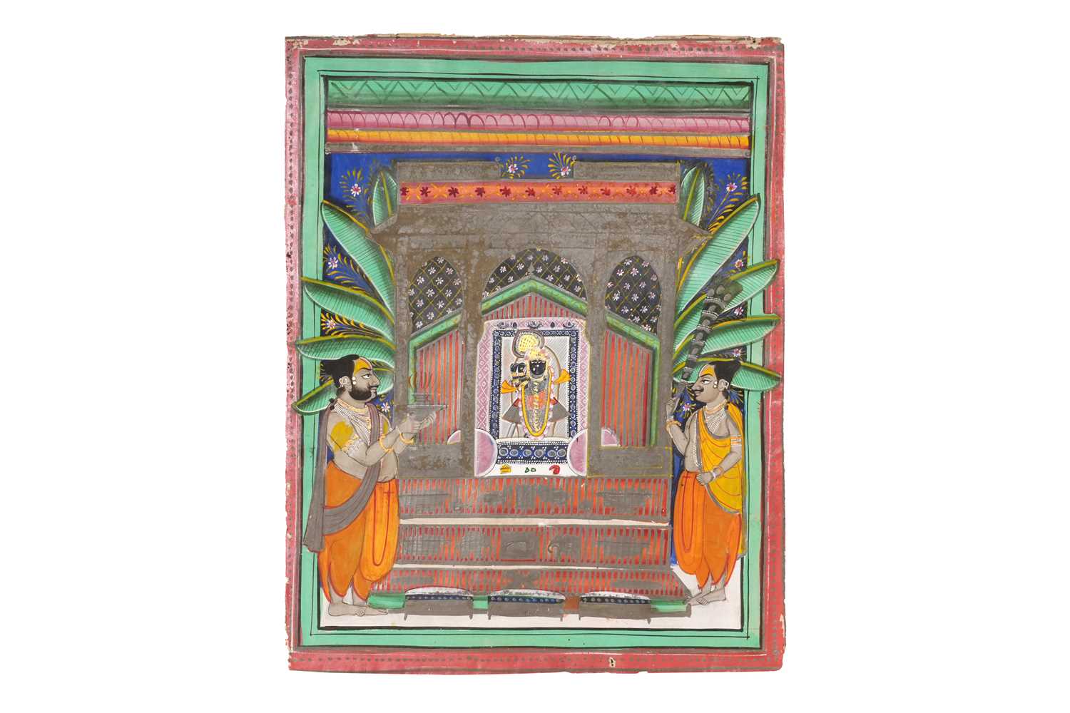Lot 23 - PERFORMING PUJA FOR A SRINATHJI MURTI