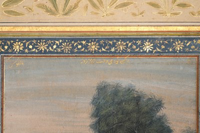 Lot 24 - AN ILLUSTRATED LOOSE INDIAN ALBUM FOLIO: TODI RAGINI AND POETRY