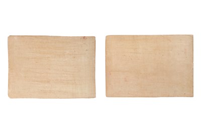 Lot 32 - TWO ILLUSTRATIONS FROM A BHAGAVATA PURANA SERIES