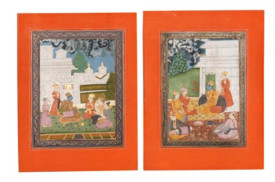 Lot 33 - TWO ILLUSTRATED FOLIOS FROM A RAGAMALA SERIES: SHRI RAGA