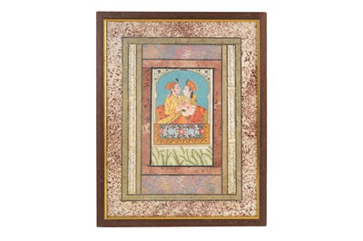 Lot 162 - TWO LOVERS ON A BALCONY