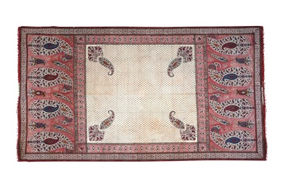 Lot 104 - A KASHMIRI SHAWL-STYLE KALAMKARI HANGING