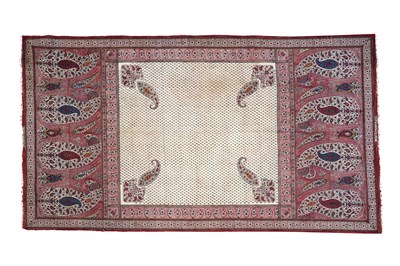 Lot 104 - A KASHMIRI SHAWL-STYLE KALAMKARI HANGING