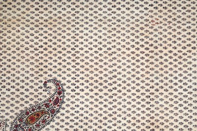 Lot 104 - A KASHMIRI SHAWL-STYLE KALAMKARI HANGING