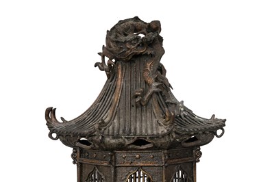 Lot 120 - A LARGE JAPANESE PARCEL-GILT BRONZE 'ELEPHANT' INCENSE BURNER, KORO BY UJIYOSHI NANIWA