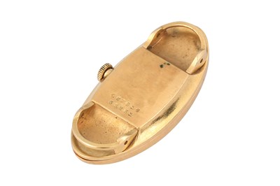 Lot 64 - A LADIES BAUME & MERCIER 18K YELLOW GOLD MANUAL WATCH