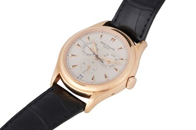 Lot 14 - A UNIQUE PATEK PHILIPPE FROM THE FOOTBALL PLAYER SEBASTIANO ROSSI