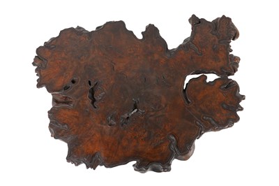Lot 168 - A JAPANESE ZELKOVA, KEYAKI WOOD STAND