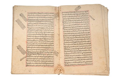 Lot 85 - THREE ISLAMIC MANUSCRIPTS