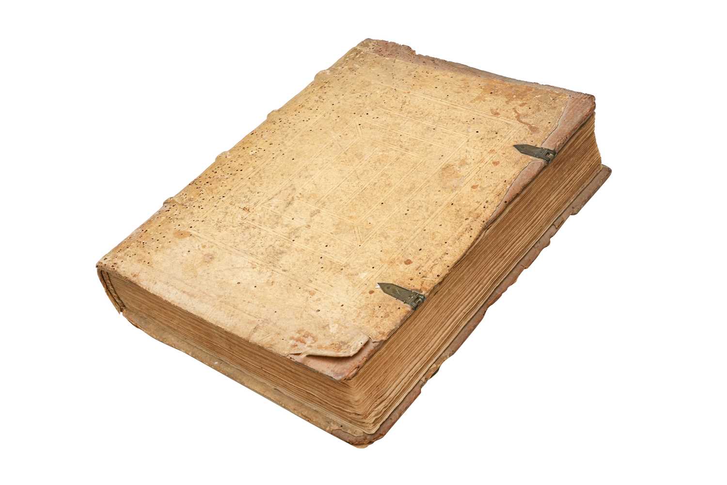 Lot 120 - SUMMA THEOLOGICA (SUMMARY OF THEOLOGY) BY THOMAS AQUINAS (1225–1274), THIRD VOLUME