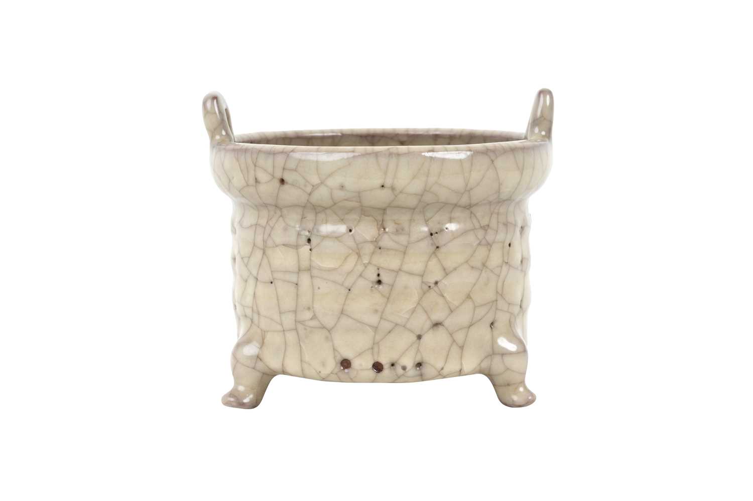 Lot 22 - A CHINESE GE-TYPE INCENSE BURNER