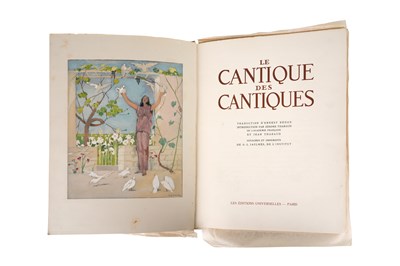 Lot 119 - LE CANTIQUE DES CANTIQUES ILLUSTRATED BY GUSTAVE LOUIS JAULMES (1873 - 1959)