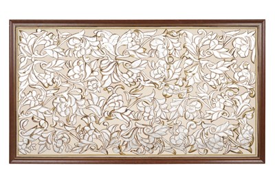 Lot 110 - SILVER FLORAL BLOSSOM