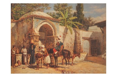 Lot 109 - DAVID ROBERTS RA (Scottish, 1796 - 1864) and TOMÀS MORAGAS Y TORRAS (Spanish, 1837 - 1906)