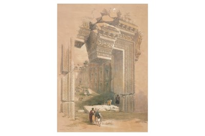 Lot 109 - DAVID ROBERTS RA (Scottish, 1796 - 1864) and TOMÀS MORAGAS Y TORRAS (Spanish, 1837 - 1906)