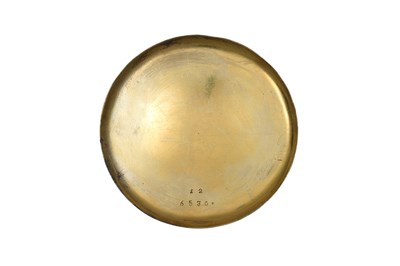Lot 436 - AN EXTREMELY RARE BOVET GUILLOCHÉ ENAMEL AND PEARL OPEN FACE POCKET WATCH.