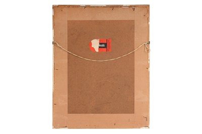 Lot 43 - AN EQUESTRIAN PORTRAIT OF AN INDIAN RAJA SMOKING HUQQA