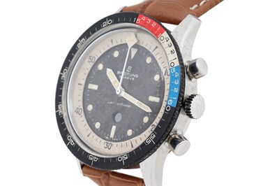 Lot 5 - A RARE MEN’S BREITLING MANUAL DIVERS WRISTWATCH.
