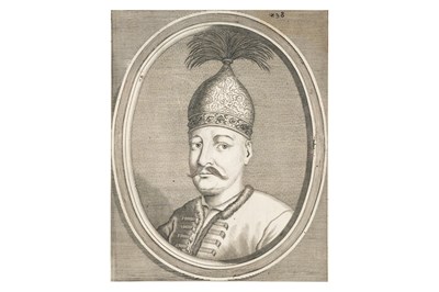 Lot 93 - TWELVE EUROPEAN ENGRAVINGS WITH THE PORTRAITS OF OTTOMAN AND TATAR GENERALS AND DIPLOMATS