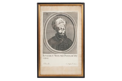 Lot 93 - TWELVE EUROPEAN ENGRAVINGS WITH THE PORTRAITS OF OTTOMAN AND TATAR GENERALS AND DIPLOMATS
