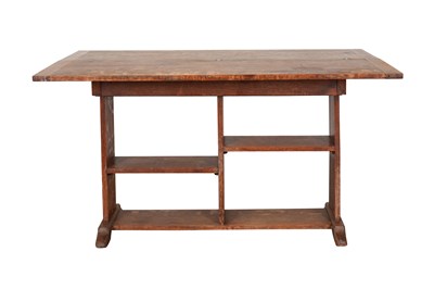 Lot 142 - A FOLDABLE SIDE TABLE